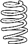 51406SWAA03 Coil Spring (Left, Front)