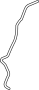 Windshield Washer Hose (Front)