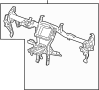 61300SWAA01ZZ Instrument Panel Crossmember