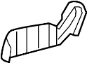 81648SWAA01ZC Seat Trim Panel (Left, Lower)
