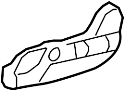 81638SWAA01ZB Seat Trim Panel (Left, Front, Lower)