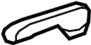 81621SNAA02ZE Seat Height Adjuster Handle (Left)