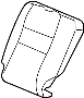 82527SXSA01 Seat Back Cushion (Left, Rear)