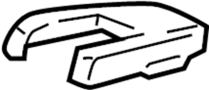 81506SWAA01ZD Cover. *NH167L*. Rail Cover. (Left, Front)