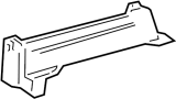 Seat Track Cover (Left, Rear)