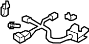 81133SWAA21 Power Seat Wiring Harness (Right, Front)