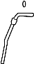 70050SWAA01 Sunroof Drain Hose (Front)