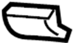83267SWAA01ZA Headliner Trim Plug