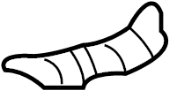 63624SWAA01 Body B-Pillar Reinforcement Bracket (Left)