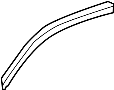 63120SWAA00ZZ Roof Side Rail Reinforcement (Right, Front)