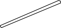 72950SWAA02 Door Belt Molding (Left, Rear)