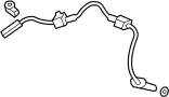 57475SWA013 ABS Wheel Speed Sensor (Left, Rear)