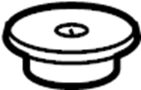 Suspension Shock Absorber Mount Washer (Rear, Upper)