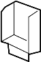 66167SWAA00ZZ Rear Body Reinforcement (Left, Rear)