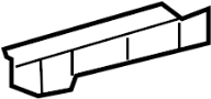 04654SWAA00ZZ Frame Rail End (Left, Rear)