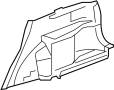 84685SWAA02ZA Interior Quarter Panel Trim Panel (Left, Rear, Lower)