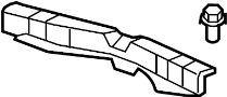 84640SWA013ZA Trunk Trim Scuff Plate (Rear)