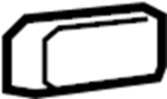 84426SWA003 Shelf cap.