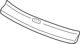 74895SWAA01ZA Liftgate Trim (Lower)