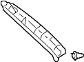 84485SWW003ZB Liftgate Trim (Left)