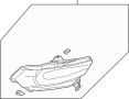 33150TM8A51 Headlight (Left)