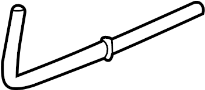 76851TM8G01 Windshield Washer Hose (Front)