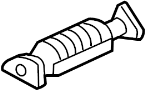 18160RN0A10 Catalytic Converter (Front)