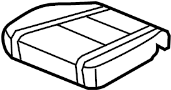 81537SJCL31 Seat Cushion Pad (Left, Front)