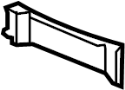 81551SHJA21ZE Seat Trim Panel (Left, Front)