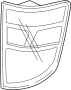 33550SJCA12 Tail Light Assembly (Left)
