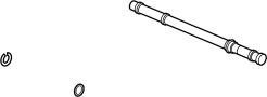 44306T6ZA01 CV Axle Assembly (Left)