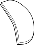 76251TG7A11ZP Door Mirror Cover (Left, Lower)