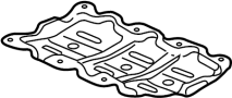 11221RJA010 Baffle. Oil. Pan. Engine.