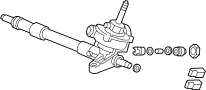 53601SNCA98 Rack and Pinion Assembly