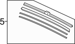 Blade. Wiper. Refill. Windshield. Windshield Wiper Blade.