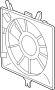 38615RMEA01 A/C Condenser Fan Shroud