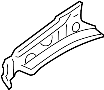 60614SAA300ZZ Fender Rail (Right, Front, Upper, Lower)