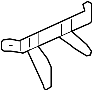 37823RMEA00 Engine Control Module (ECM) Bracket