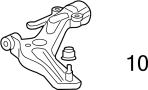 Suspension Ball Joint Boot (Front, Upper, Lower)