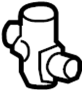 Windshield Washer Pump (Front)