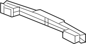 Bumper Cover Reinforcement Beam (Rear)