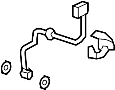 01465TF0010 Brake Hydraulic Hose (Left, Front)