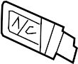 80410TK6A01ZA AC switch. SWITCH ASSEMBLY, A*NH167L*. SWITCH, AIR CONDITIONING (A/C) *NH167L*.