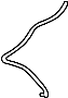 Windshield Washer Hose (Front)