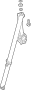 04828TSTA00ZA Seat Belt Lap and Shoulder Belt