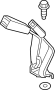 04823TSTA00ZA Seat Belt Receptacle