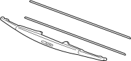 76730T5A003 Back Glass Wiper Blade (Rear)