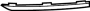 Bumper Trim (Left, Front, Upper)