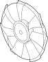 386116L2A01 A/C Condenser Fan Blade