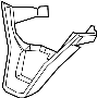 78541TVAA31ZA Steering Wheel Trim (Rear, Lower)